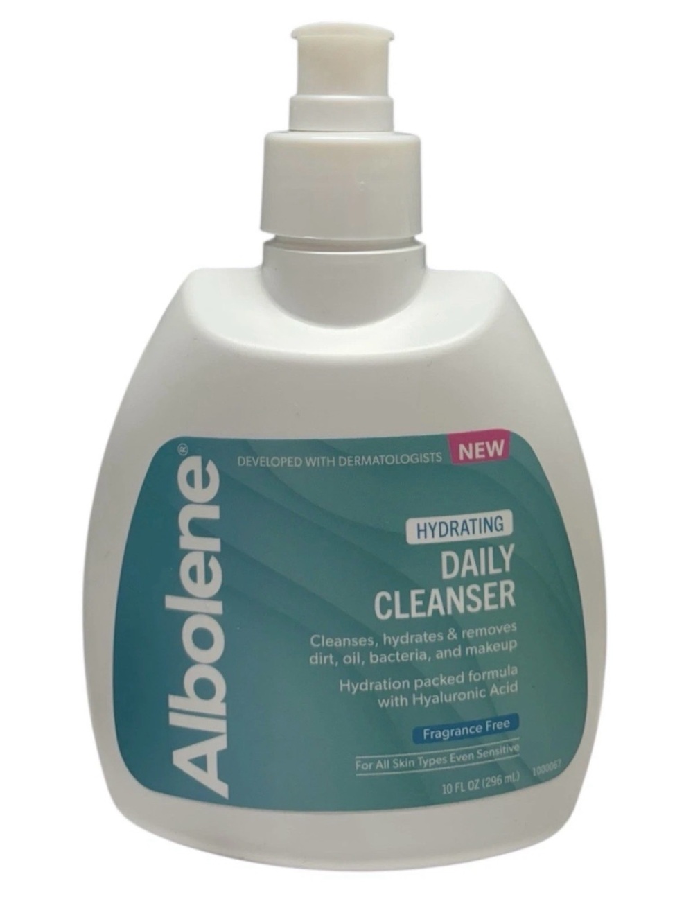 Albolene Hydrating Daily Cleanser Fragrance Free Hypoallergenic 10 fl oz